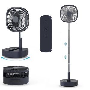 Magesh Portable Rechargeable Telescopic Oscillating Fan